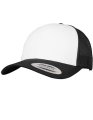 Truckers Cap Beechfield Retro Colored Front Zwart-wit-zwart